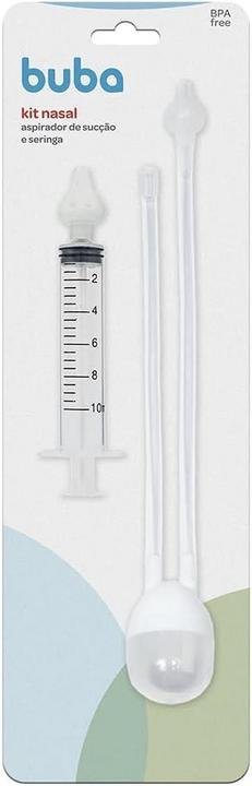Kit Aspirador Nasal e Seringa Buba: A Solução Completa para o Nariz Entupido